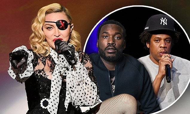Madonna joins Meek Mill and Jay Z in star-studded movement to provide PPE to prisons - dailymail.co.uk