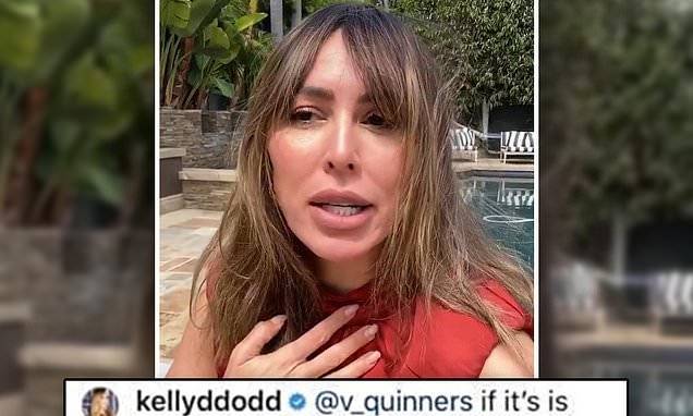 Kelly Dodd - RHOC Kelly Dodd apologizes for saying COVID-19 is 'God's way of thinning out the herd' - dailymail.co.uk - county Orange