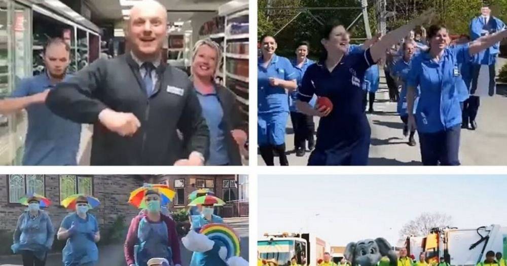 Peter Kay - Tony Christie - Bolton's going mad for Amarillo - Key workers across town take on Peter Kay's challenge - manchestereveningnews.co.uk