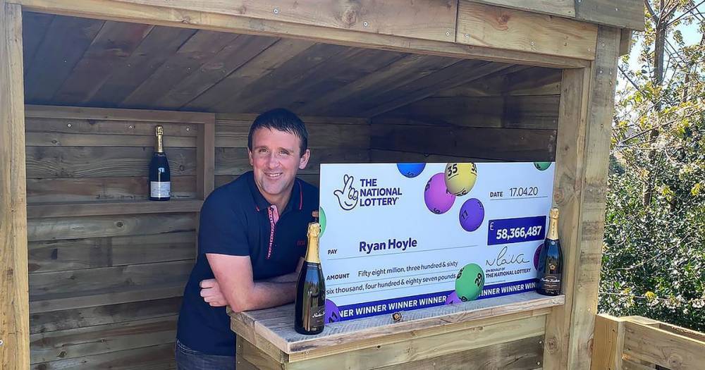 Ryan Hoyle - 'I couldn't believe what my eyes were seeing' - the self-employed joiner from Rochdale celebrating a £58 million EuroMillions jackpot win - manchestereveningnews.co.uk - state Florida - city Manchester