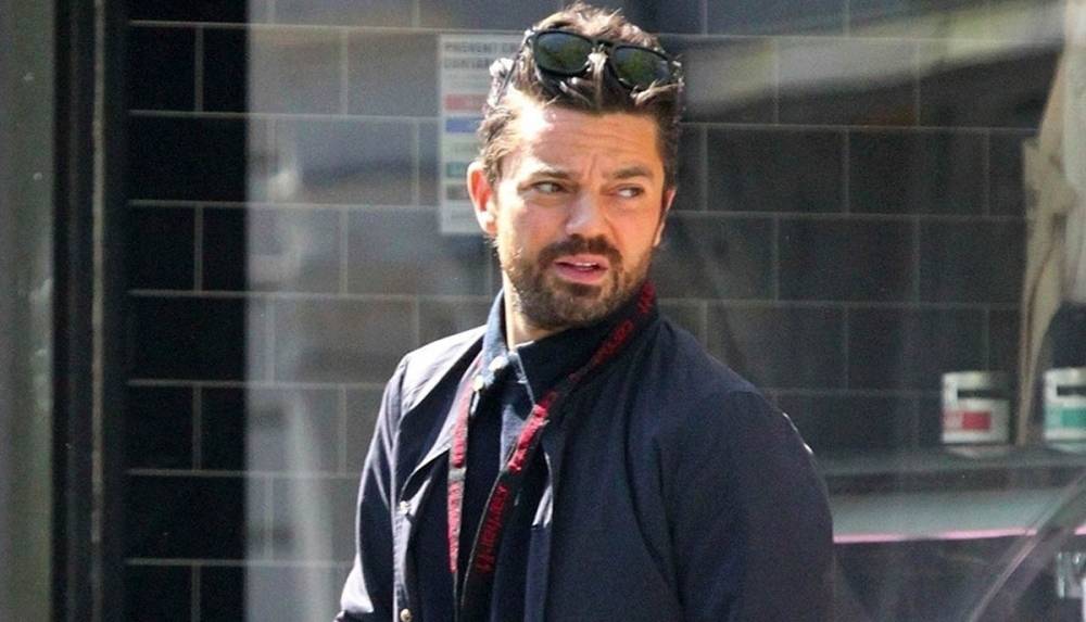 Dominic Cooper Grabs Some Essentials on a Trip to Town - justjared.com - city London