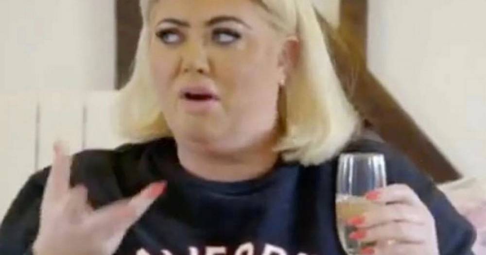 Gemma Collins - First look at Gemma Collins' new reality show as she necks prosecco in lockdown - mirror.co.uk