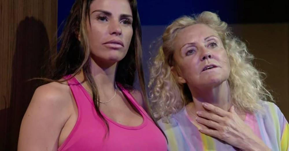 Katie Price - Katie Price heartbroken as she's forced to kiss terminally ill mum Amy through window - dailystar.co.uk
