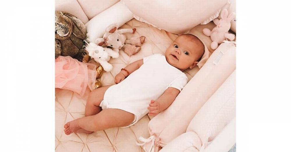 Jamie Vardy - Rebekah Vardy - Rebekah Vardy shares adorable rare snap of four month old daughter Olivia - mirror.co.uk