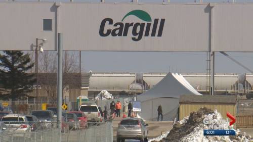 Number of COVID-19 cases linked to Cargill plant continue to rise - globalnews.ca