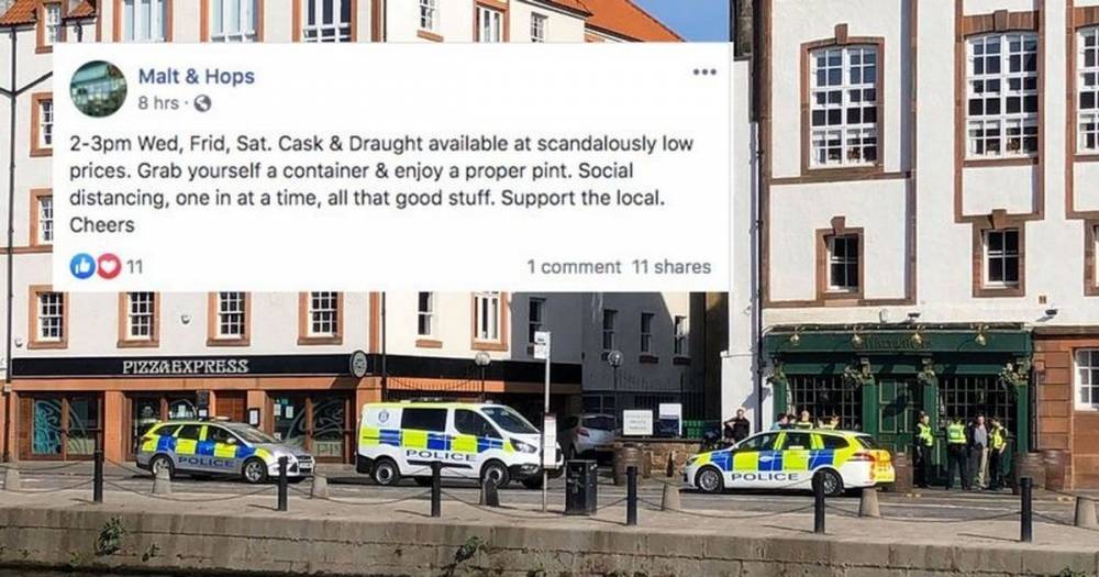 Coronavirus: Police swoop on Brit pub after it opens up for 'social distancing' pints - dailystar.co.uk