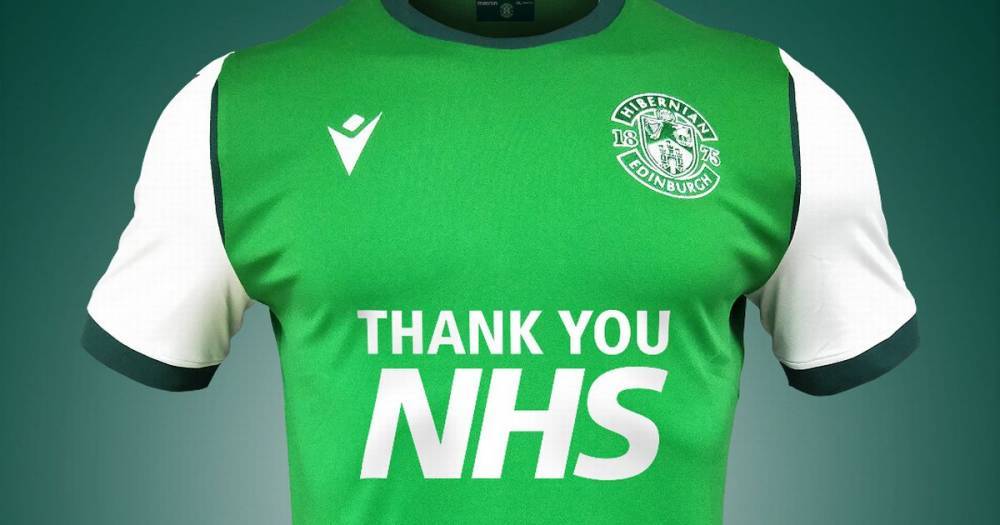 Ron Gordon - Hibs make classy NHS gesture as Easter Road club announce new kit initiative - dailyrecord.co.uk - Britain