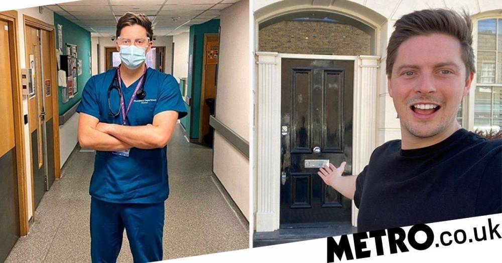 Alex George - Inside Love Island star Dr Alex George’s new home where he’s self-isolating while working with NHS - metro.co.uk