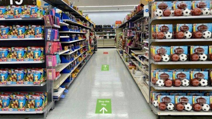 Walmart begins mandating one-way aisles - fox29.com