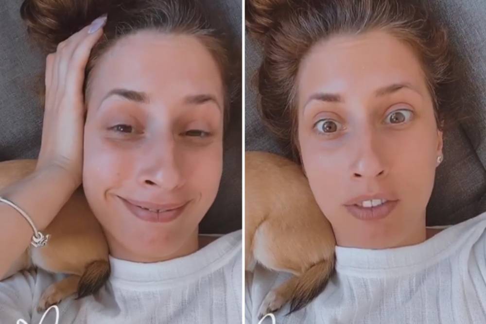 Stacey Solomon - Joe Swash - Stacey Solomon ditches fake eyelashes as she shows off her make-up free look - thesun.co.uk - Britain