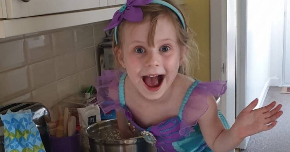 Hannah Brown - Five-year-old's princess fundraising plan to support Airdrie cancer caring centre - dailyrecord.co.uk