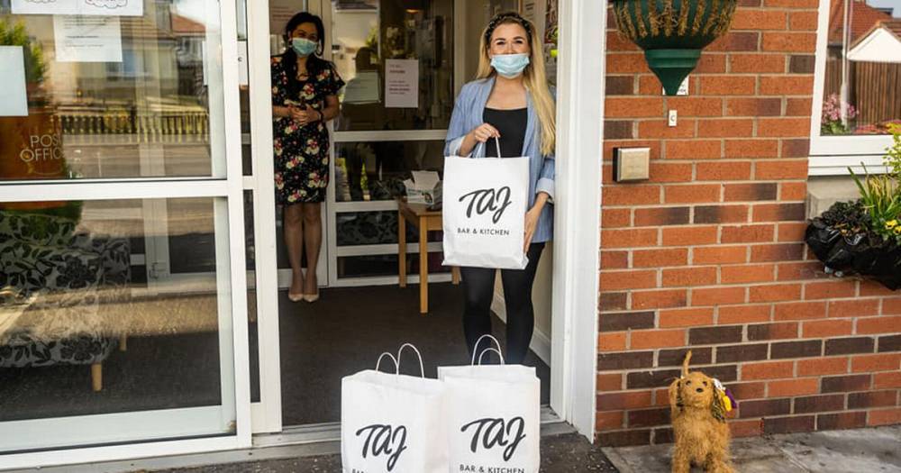 Taj Bar and Kitchen donate meals to hardworking staff at Berelands Care Home and Biggart Hospital in Prestwick - dailyrecord.co.uk
