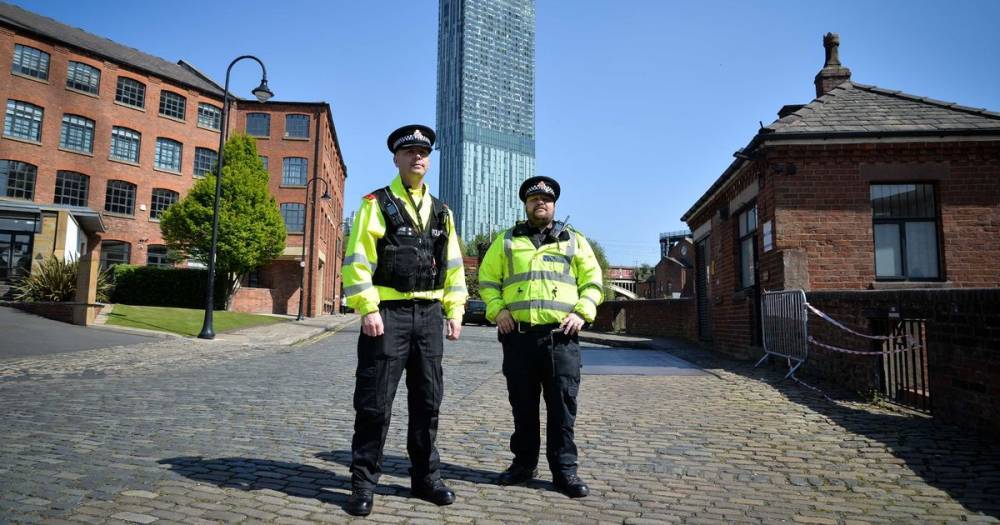 Empty streets, social distancing and no pub fights... this is how the coronavirus crisis has changed city centre policing - manchestereveningnews.co.uk - city Manchester