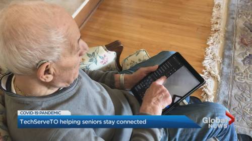 Coronavirus: Free service helps Toronto seniors learn how to stay connected - globalnews.ca