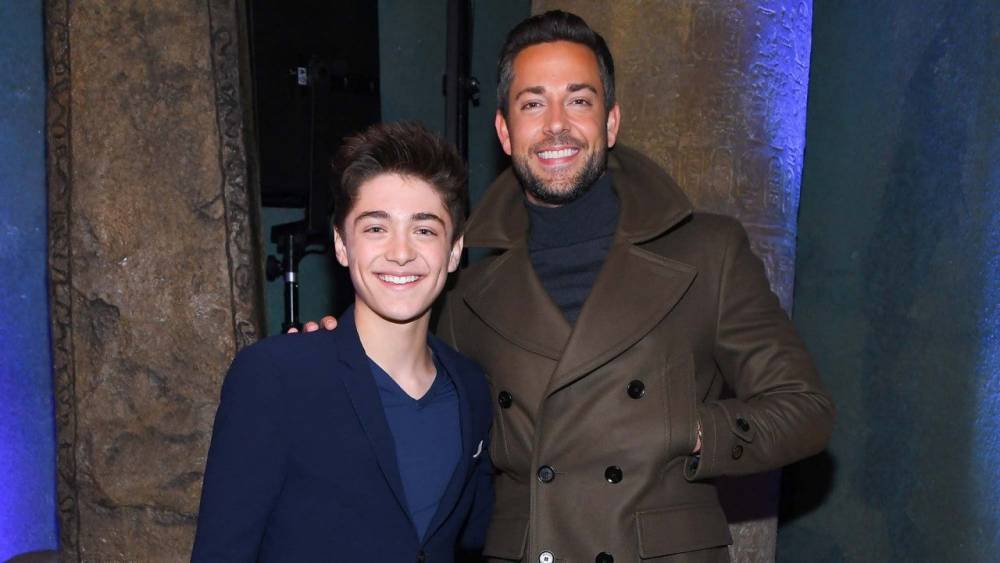 Zachary Levi - Asher Angel - Asher Angel Updates Fans on ‘Shazam! 2’ and What He’s Doing in Quarantine (Exclusive) - etonline.com