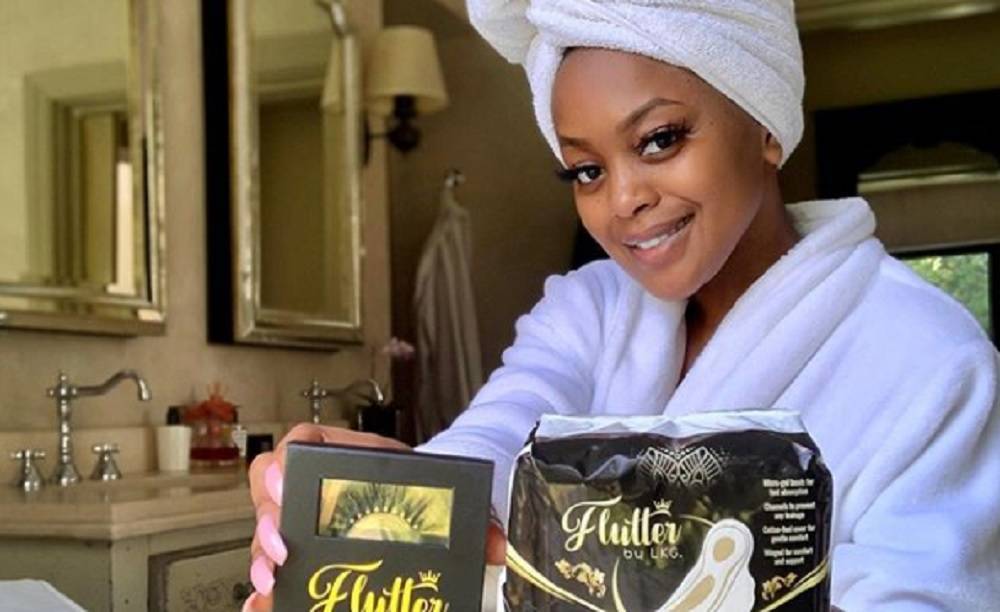Lerato Kganyago designs her own range of sanitary pads – and donates first batch to the poor - peoplemagazine.co.za