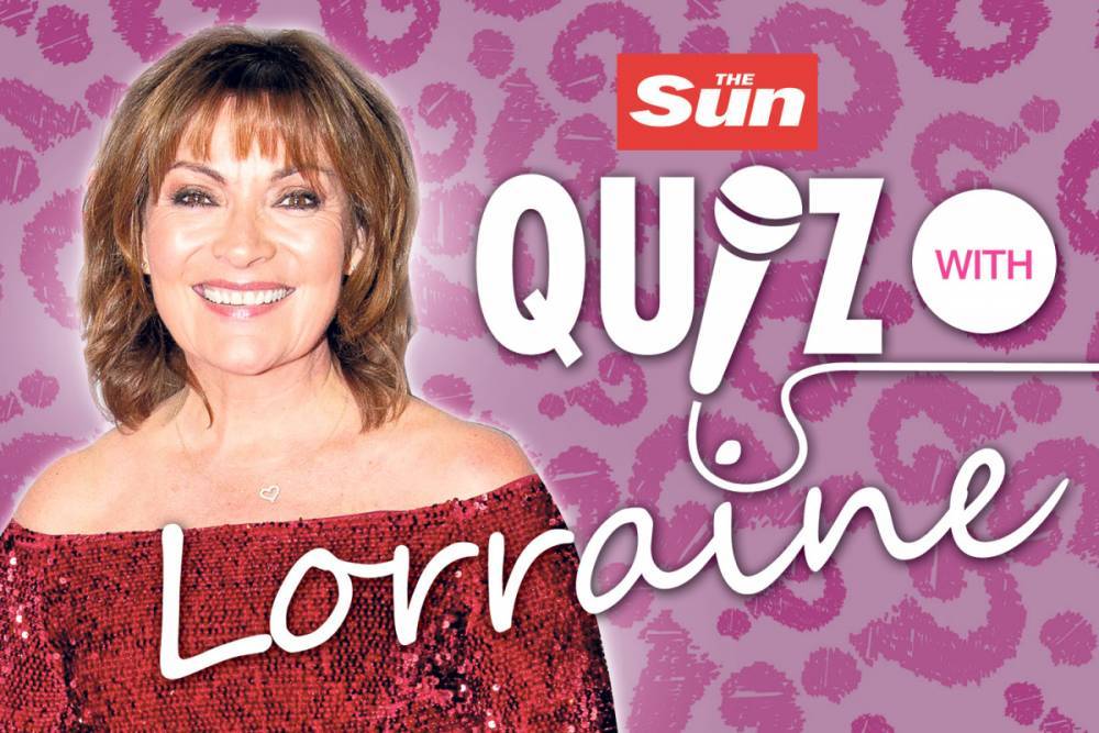 Lorraine Kelly - Friday night in again? Join The Sun’s livestream of Lorraine Kelly’s big quiz & win a £1,000 shop - thesun.co.uk
