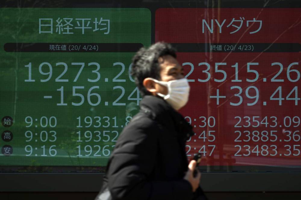 Asian shares lower as Wall St rally fizzles amid virus fears - clickorlando.com - Taiwan - South Korea - Japan - India - Hong Kong - Australia - city Tokyo - city Shanghai
