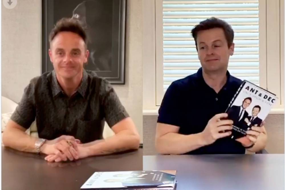 Ant and Dec have become ‘pen pals’ as they still manage to sign their book ‘together’ in lockdown - thesun.co.uk