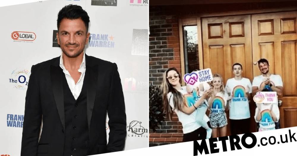 Peter Andre - Emily Macdonagh - Peter Andre had no idea being a stay-at-home dad was this hard as he homeschools kids during coronavirus - metro.co.uk