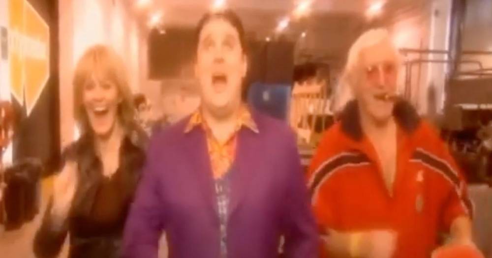 Peter Kay - Jimmy Savile - Tony Christie - Peter Kay's Amarillo video edits out paedo Jimmy Savile for Big Night In - mirror.co.uk