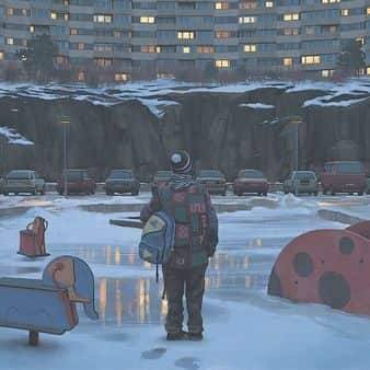 Looping back to the present with Simon Stålenhag - livemint.com - Sweden