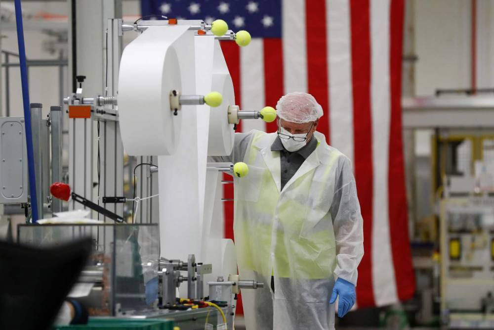 US factory orders plunge 14.4% as economy grinds to halt - clickorlando.com - Usa - Washington