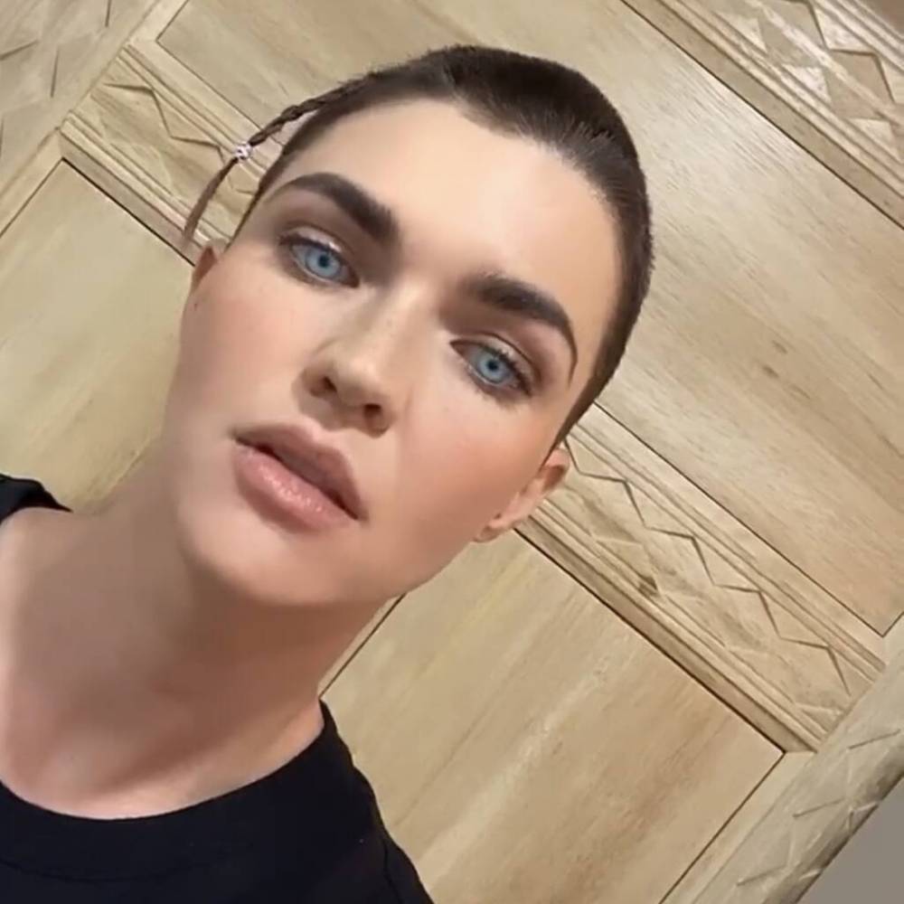 Ruby Rose - Ruby Rose debuts buzzcut hairstyle - peoplemagazine.co.za - Australia