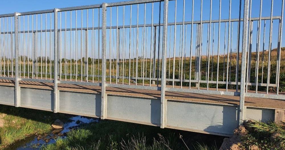 Community 'gobsmacked' after thieves dismantle bridge - manchestereveningnews.co.uk - county Park - state Indiana