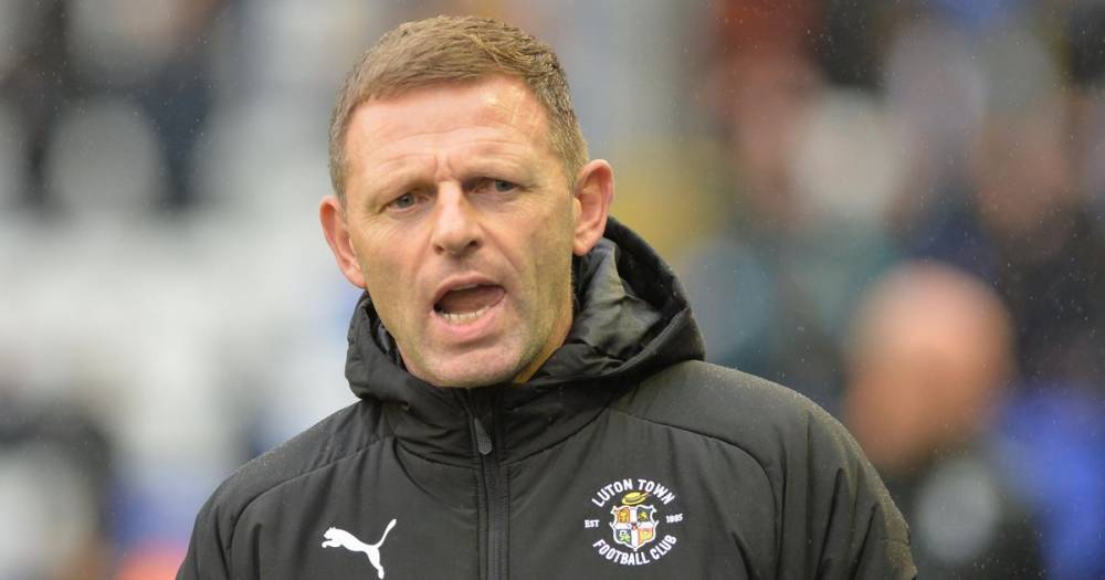 Luton Town terminate contract of manager Graeme Jones and three members of coaching staff - dailystar.co.uk