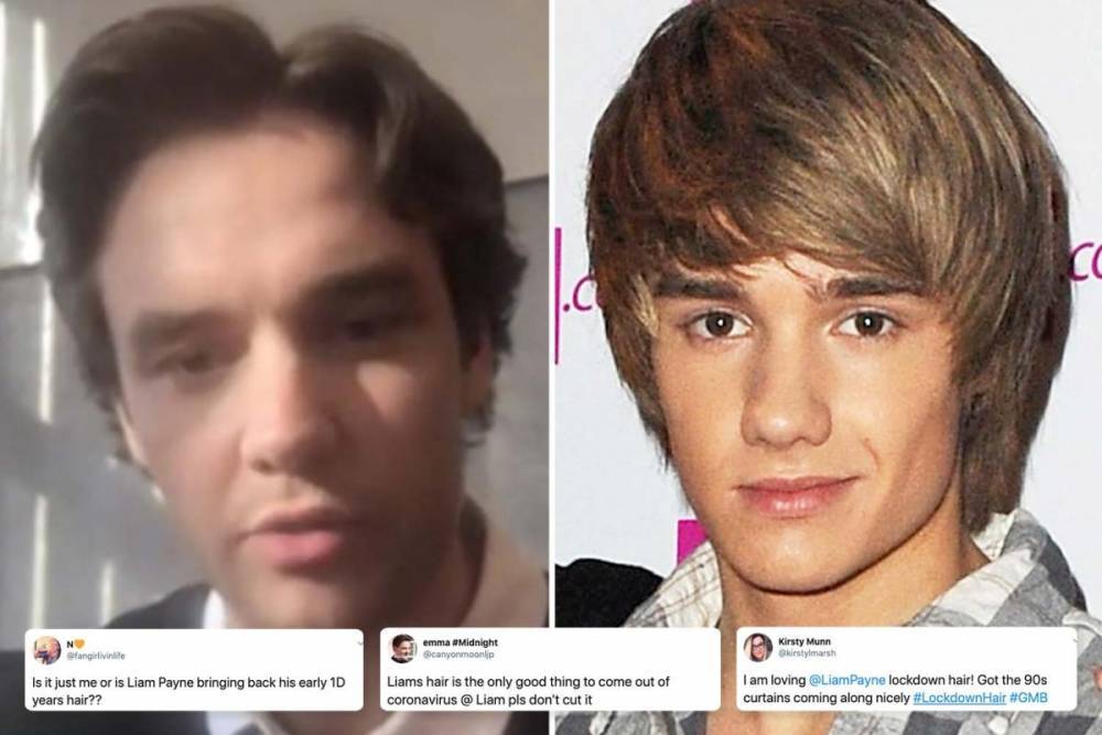 Liam Payne - Liam Payne ‘brings back long One Direction hair’ on Good Morning Britain – and fans go wild - thesun.co.uk - Britain