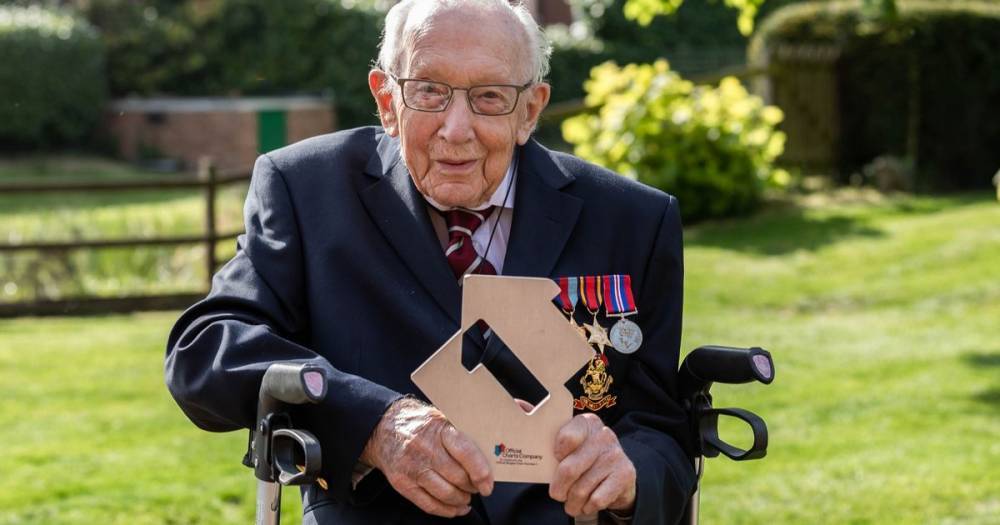 Tom Moore - Captain Tom Moore becomes oldest ever person to clinch No1 spot with NHS charity single - mirror.co.uk - Britain
