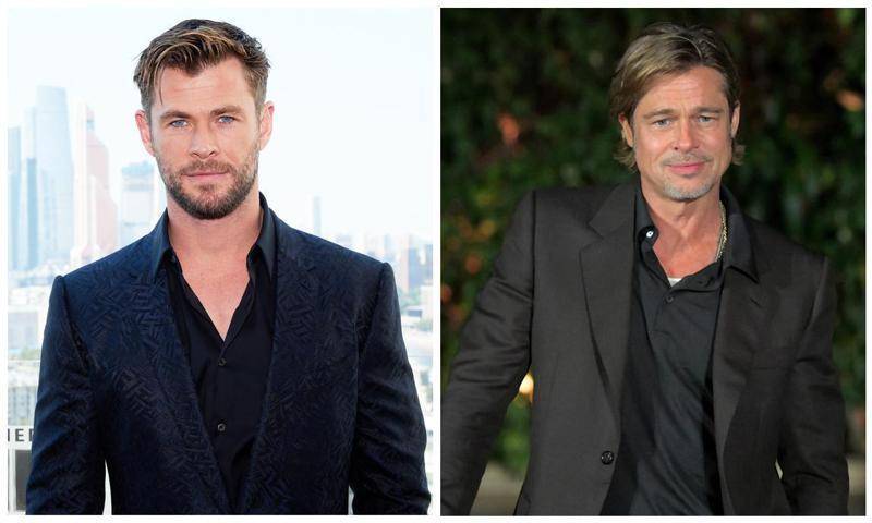 Chris Hemsworth - Brad Pitt - Elsa Pataky - Chris Hemsworth reveals the awkward incident when he met Brad Pitt - and how he smoothed it out - us.hola.com - city Hollywood