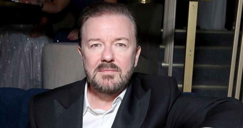 Ricky Gervais - Ricky Gervais slams 'millionaire celebrities' lecturing people on 'coffee jars' while NHS save lives - ok.co.uk