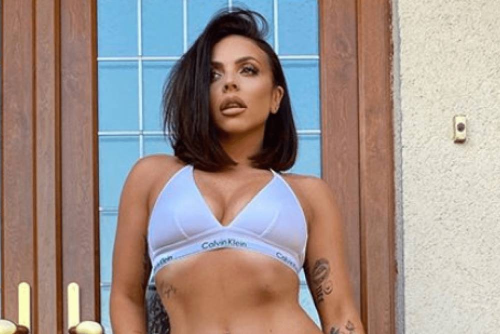 Paul Maccartney - Calvin Klein - Chris Hughes - Jesy Nelson sizzles in just a bra and dungarees as she shows off her trim frame after Chris Hughes split - thesun.co.uk