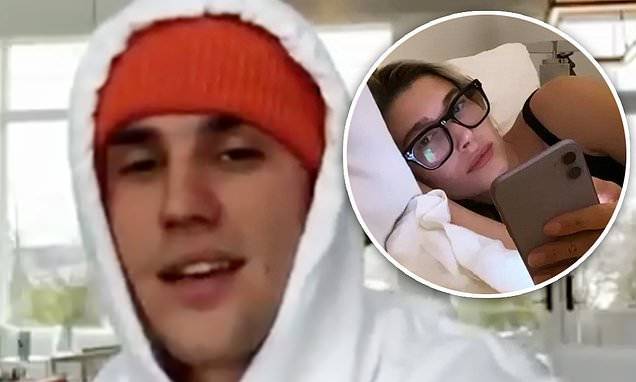Justin Bieber - Hailey Bieber - Justin Bieber talks about binging, cooking, music and mental health while in quarantine with wife - dailymail.co.uk - Canada
