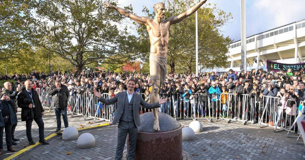 Zlatan Ibrahimovic hits out at Malmo fans that vandalised statue in defiant message - dailystar.co.uk - Sweden