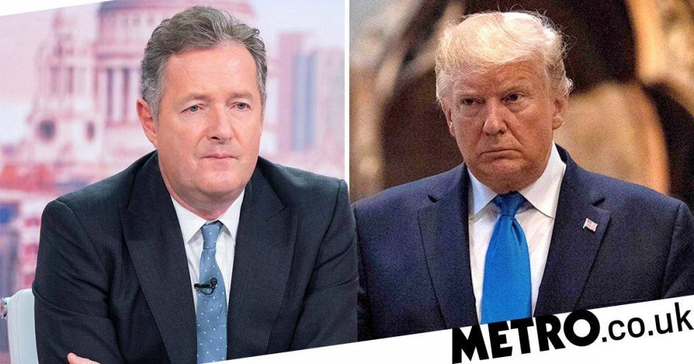 Donald Trump - Piers Morgan - Donald Trump unfollows Piers Morgan after being called out for ‘stupid’ coronavirus theories - metro.co.uk - Usa - Britain