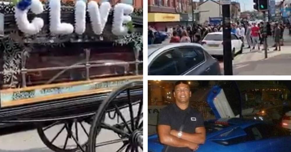 Clive Pinnock - Police let hundreds gather at Manchester funeral of 'Mr Ibiza' Clive Pinnock to protect 'wider public’ safety - manchestereveningnews.co.uk - city Manchester