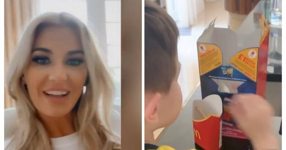 Christine Macguinness - McDonald's came to the rescue after Christine McGuinness said her children were missing Happy Meals - manchestereveningnews.co.uk