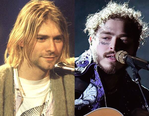 Kurt Cobain - Post Malone Pays Tribute to One of Kurt Cobain's Most Iconic Outfits - eonline.com