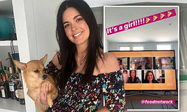 Food Network star Katie Lee reveals she is 'having a baby girl' during latest episode of The Kitchen - dailymail.co.uk - state Indiana - county Lee