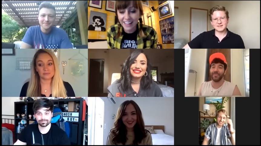 Tiffany Thornton - Sterling Knight - Doug Brochu - Audrey Whitby - Shayne Topp - Damien Haas - Demi Lovato Recalls Having An Eating Disorder, Being Overworked & More During ‘Sonny With A Chance’ Reunion - etcanada.com - Reunion