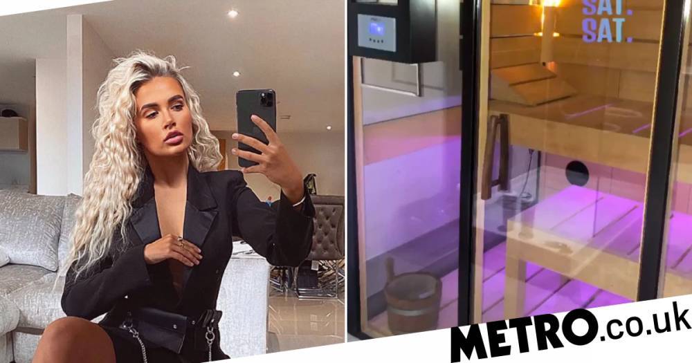 Molly-Mae Hague - Tommy Fury - Love Island’s Molly-Mae Hague complains about ‘lockdown captivity’ in luxury flat with sauna - metro.co.uk - city Manchester - city Hague