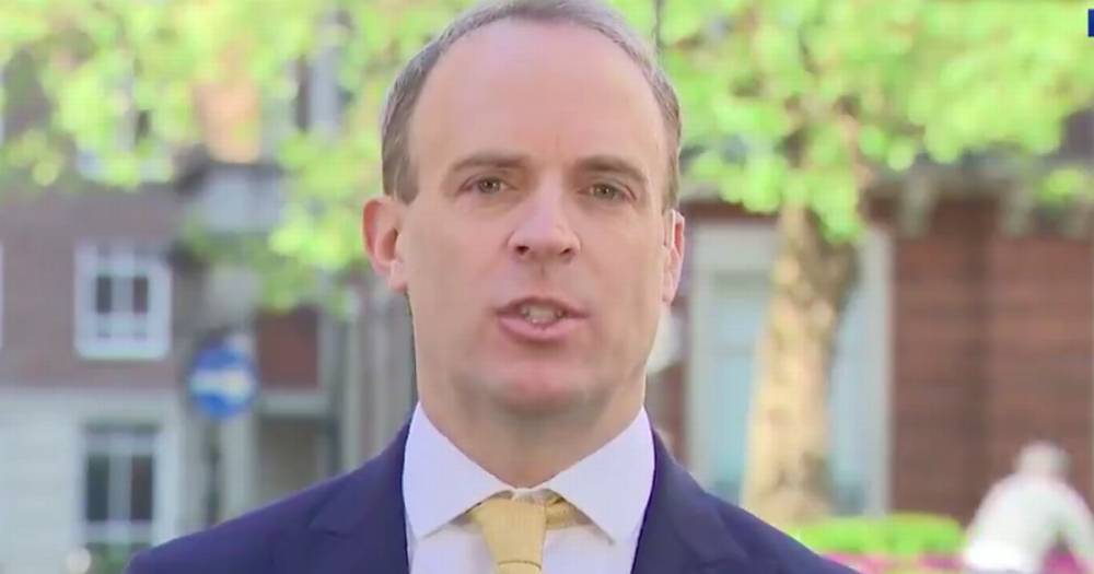 Dominic Raab - Acting PM Dominic Raab warns that coronavirus vaccine 'unlikely to come this year' - mirror.co.uk - Britain