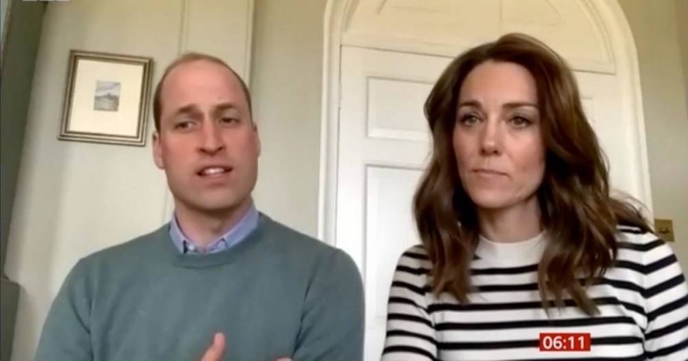 William and Kate launch COVID-19 mental health scheme after being ‘left in tears’ by NHS - mirror.co.uk - Britain - county Prince William