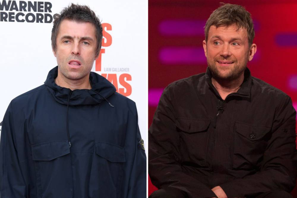 Liam Gallagher - Damon Albarn - Oasis’ feud with Blur began when ‘Damon Albarn slept with Liam Gallagher’s lover’ - thesun.co.uk