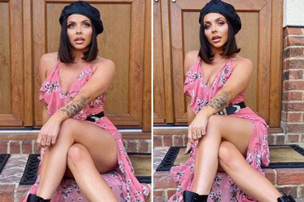 Calvin Klein - Chris Hughes - Little Mix’s Jesy Nelson shows off her incredible figure in plunging pink dress after Chris Hughes split - thesun.co.uk