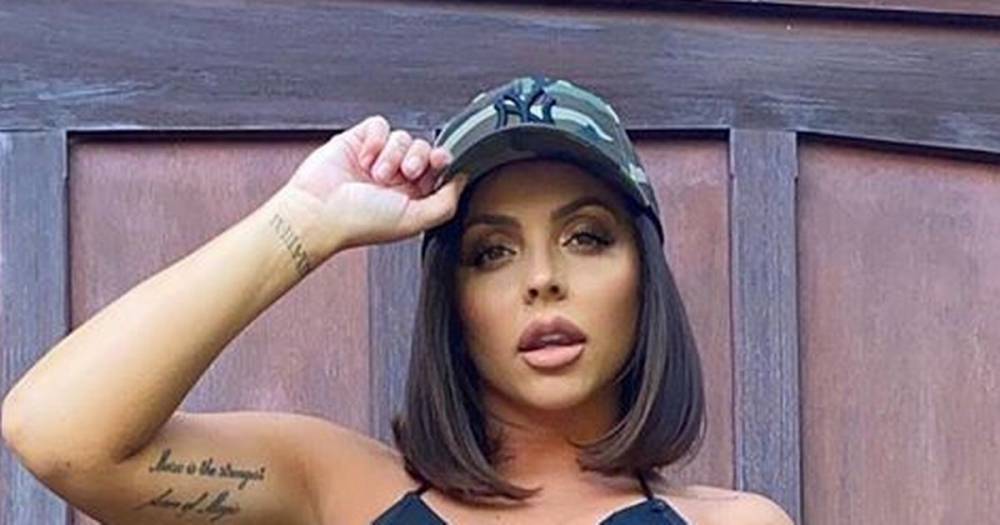Chris Hughes - Jesy Nelson shows off red-hot figure in leather bra after Chris Hughes split - dailystar.co.uk