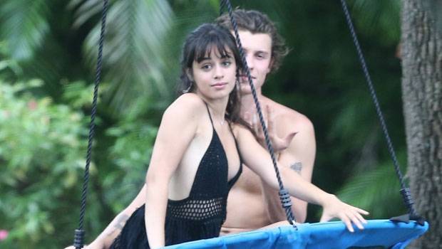 Camila Cabello - Shawn Mendes - Louis Armstrong - Camila Cabello Rocks Mesh Dress While Cozying Up With BF Shawn Mendes On A Swing - hollywoodlife.com - county Miami - city Havana
